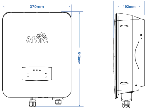 Afore ATON 3.6kW Single-phase Hybrid Inverter